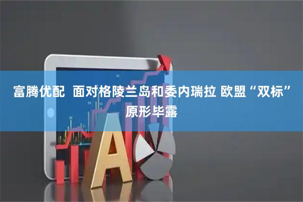 富腾优配  面对格陵兰岛和委内瑞拉 欧盟“双标”原形毕露